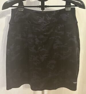 NWT Viodia Black Camo Skort size M